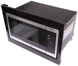 High Pointe Built-In Flat Bed RV Microwave - 900 Watts - 1 Cu Ft - Stainless Steel - HP84ZR