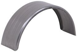 Single Axle Trailer Fender for Enclosed Trailer - Ribbed Steel - 14" to 15" Wheels - Qty 1 - HP89FR