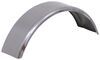no step steel single axle trailer fender - rounded edges cold rolled 8 inch to 12 wheels qty 1