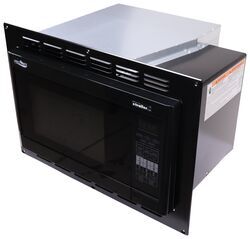 High Pointe Built-In RV Convection Microwave - 1,000 Watts - 1.1 Cu Ft - Black - HP99ZR