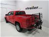 2019 chevrolet colorado  platform rack with cargo basket fits 2 inch hitch on a vehicle