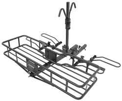 attaching bike rack to cargo carrier
