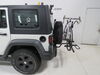 2009 jeep wrangler unlimited  platform rack folding hollywood racks trail rider bike for 2 bikes - 1-1/4 inch and hitches frame mount