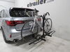 2019 acura mdx  folding rack 2 bikes on a vehicle