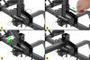 platform rack fold-up hollywood racks trail rider bike for 2 bikes - 1-1/4 inch and hitches frame mount