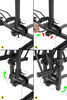 hollywood racks hitch bike tilt-away rack fold-up fits 1-1/4 inch 2 and hr200z-fb