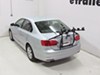 2013 volkswagen jetta  frame mount - standard does not fit spoilers hollywood racks express 3 bike carrier fixed arms trunk