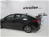 2017 hyundai elantra  frame mount - standard does not fit spoilers hollywood racks express 3 bike carrier fixed arms trunk
