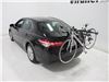 2018 toyota camry  frame mount - standard does not fit spoilers hollywood racks express 3 bike carrier fixed arms trunk