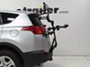 2013 toyota rav4 trunk bike racks hollywood frame mount - anti-sway adjustable arms over-the-top 2 carrier for vehicles w/ spoilers