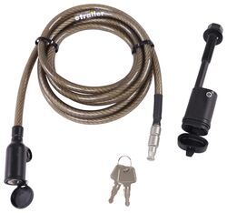 Anti-Rattle Hitch Lock and Cable Lock for Hollywood Racks Bike Racks - HRLHPTC
