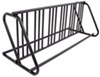 floor rack wheel mount hollywood racks bicycle parking stand - single sided or double 6 12 bikes