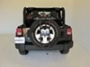 2012 jeep wrangler  frame mount - standard dual arm hollywood racks sr2 2-bike carrier spare tire