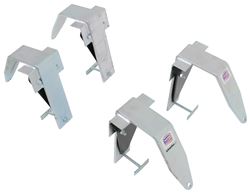 Brophy Slide In Camper Tie-Downs - No Drill Bed Mount - Zinc Plated Steel - Qty 4