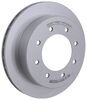 hydrastar trailer brakes disc rotor brake kit w/ actuator for triple axle trailers - 13 inch 8 on 6-1/2 7k