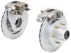 hydrastar trailer brakes disc hub and rotor brake kit w/ actuator for tandem axle trailers - 12 inch 6 on 5-1/2 6k