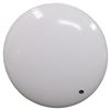 dome light 4-1/2 inch diameter optronics 12v rv led puck - surface mount 4-5/8 long white