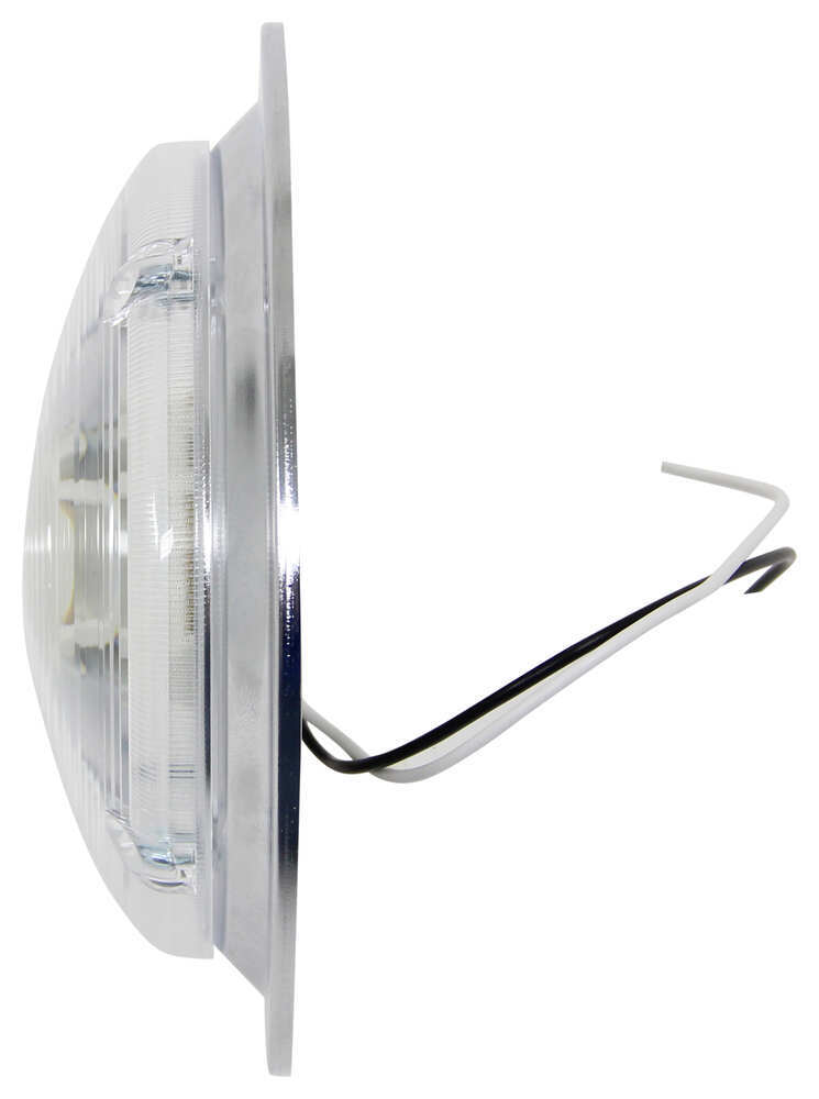 Opti Brite Led Trailer Dome Light W Steel Base Chrome Plated 168