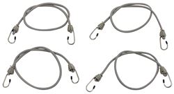 CargoBuckle Bungee Cord - Stainless Steel Hooks - 36" Long - Qty 4 - IMF13755