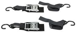 BoatBuckle Heavy Duty Ratchet Transom Tie-Down Straps - 2" x 2' - 833 lbs - Qty 2 - IMF14206