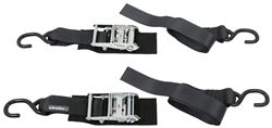 BoatBuckle Heavy Duty Ratchet Transom Tie-Down Straps - 2" x 6' - 833 lbs - Qty 2 - IMF14208