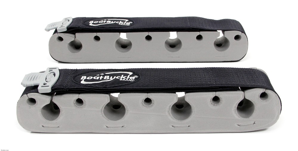 BoatBuckle Vertical Rod Hold-Down PLUS System - 8 Rods with Reels