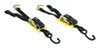 0 - 1 inch wide boatbuckle pro series ratcheting transom tie-down straps x 3' 400 lbs qty 2