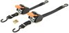 trailer s-hooks cargobuckle g3 retractable ratchet straps w/ - 2 inch x 6' 1 167 lbs qty