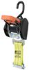 trailer e-track ends s-hooks cargobuckle g3 retractable ratchet straps w/ adapters - 2 inch x 6' 1 167 lbs qty