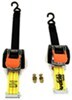 trailer 1-1/8 - 2 inch wide cargobuckle g3 retractable ratchet straps w/ e track adapters x 6' 1 167 lbs qty