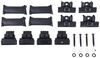 crossbars aero bars custom fit roof rack kit with in38fr | inxb123 inxs450