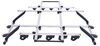 vehicle rod carriers 5 rods inno fishing carrier - ceiling mount clamp style