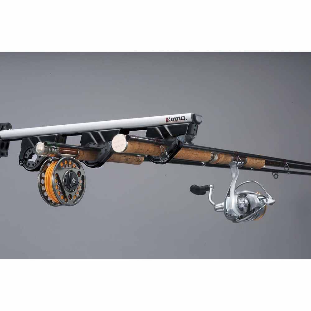 Inno Fishing Rod Carrier - Ceiling Mount - Clamp Style - 5 Rods Inno Fishing  Rod Holders IN66FR