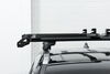 0  low profile inno portable rooftop cargo box with quick base - 6 cu ft matte black