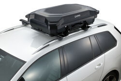Inno Portable Rooftop Cargo Box with Quick Base - 6 cu ft - Matte Black - IN82RR
