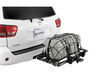 enclosed carrier flat tilting folding 39x25 inno cargo with removable box for 2 inch hitch - 11 cu ft aluminum 110 lbs
