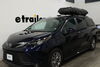 2025 toyota sienna roof box inno aero bars factory round square low profile on a vehicle