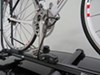 0  wheel mount aero bars factory round square elliptical inno tire hold ii roof bike rack - clamp on aluminum