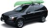 kayak canoe clamp on inno roof rack w/ tie-downs - saddle style