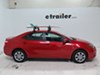 2014 toyota corolla  roof mount carrier aero bars elliptical factory round square ina744