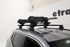 2024 jeep compass  roof rack 2 snowboards 3 pairs of skis inno gravity ski and snowboard carrier - clamp on locking fat or boards