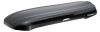 low profile inno wedge 660 rooftop cargo box - 11 cu ft gloss black