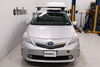 2014 toyota prius v  low profile inno wedge 660 rooftop cargo box - 11 cu ft gloss white