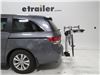 2016 honda odyssey  hanging rack fits 1-1/4 inch hitch 2 and inno aero light bike for 4 bikes - hitches tilting