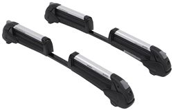 Inno Ski and Snowboard Roof Rack - Dual Angle - Locking - 6 Pairs of Skis or 4 Boards - INTX726