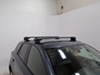 0  crossbars inno aero flush roof rack for naked roofs - black aluminum qty 2