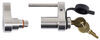 latch lock universal application infiniterule trailer coupler - trigger style 1/4 inch pin diameter 1-5/8 span