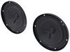 pair of speakers jensen indoor rv - recessed mount 6-1/8 inch diameter 24 watts black qty 2