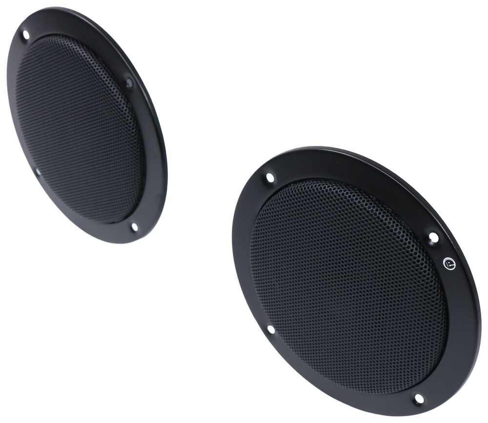Jensen Heavy Duty Outdoor Speakers - Recessed Mount - 5-3/4" Diameter - 24 Watts - Qty 2 - JEN88VR