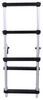 pontoon boat ladder folding jif marine - 5 steps 54-1/2 inch tall 300 lbs aluminum